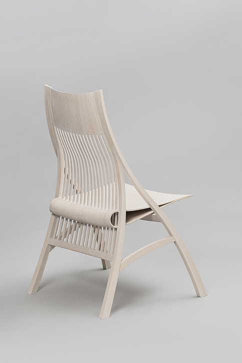 Chair by Japanese furniture maker and artist Yuri Kobayashi.